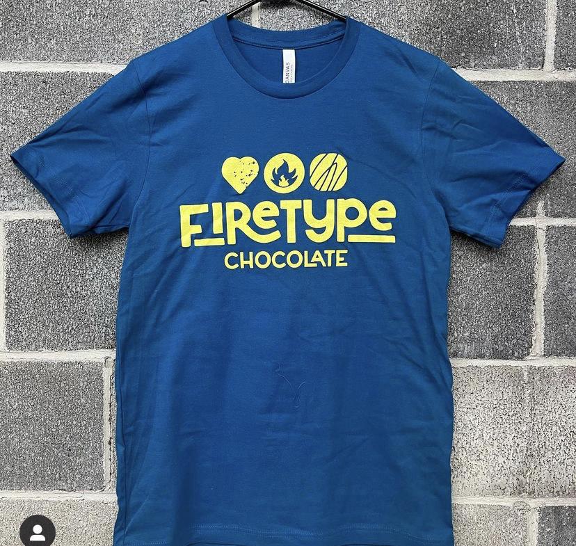 Firetype Chocolate T-Shirt