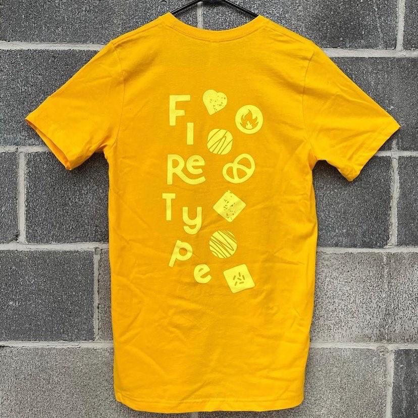 Firetype Chocolate T-Shirt