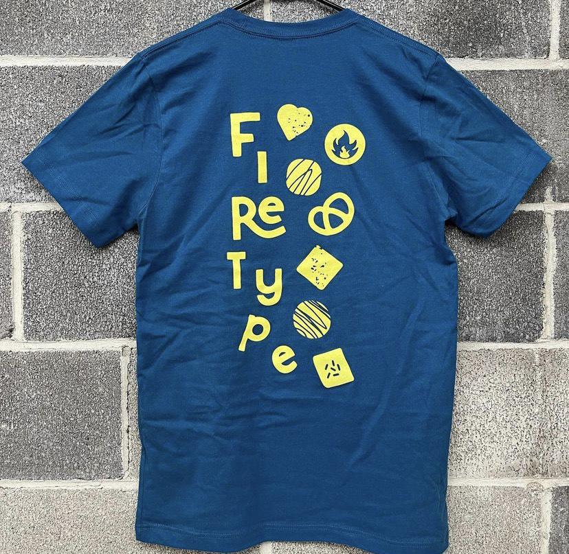 Firetype Chocolate T-Shirt