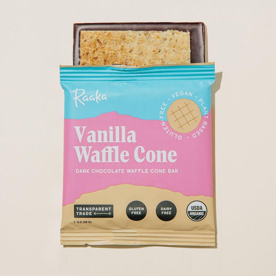 Vanilla Waffle Cone Bar - Raaka