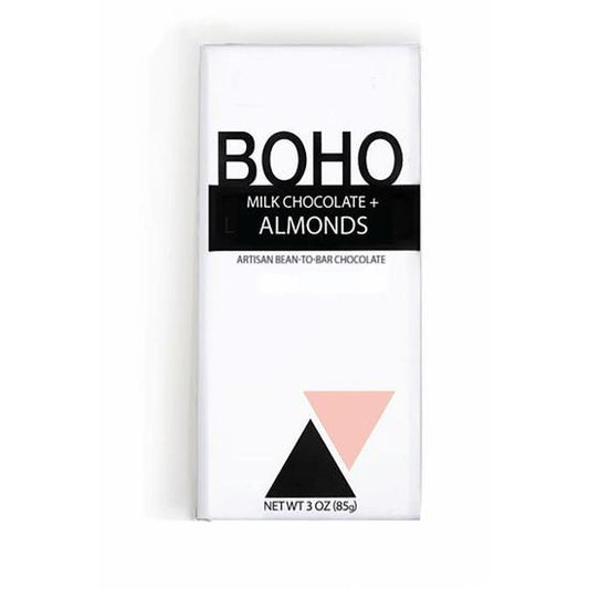 Milk Chocolate w/ Almonds - Boho