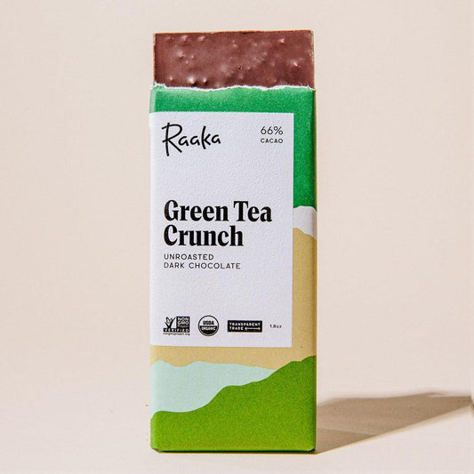 Green Tea Crunch - Raaka