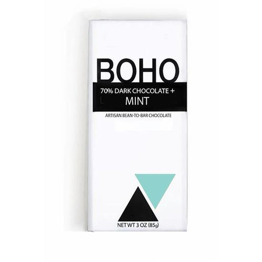 70% Dark Chocolate & Mint - Boho